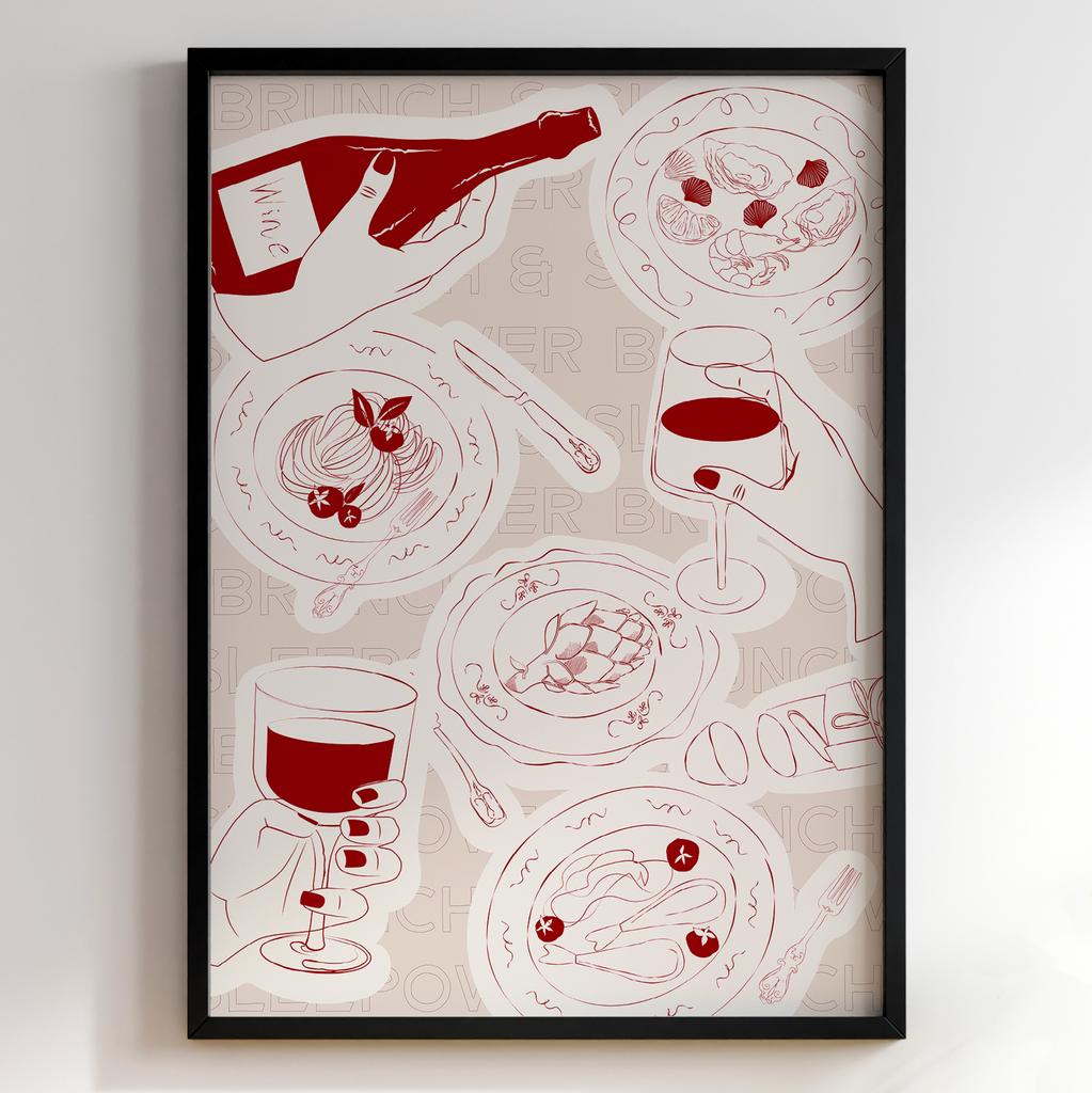 Постер з їжею – стильний постер для кухні