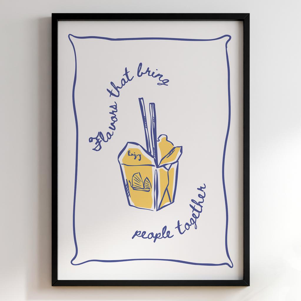 Постер з їжею – стильний постер для кухні