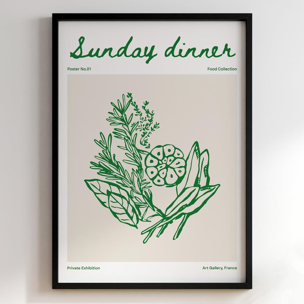Постер з їжею – стильний постер для кухні