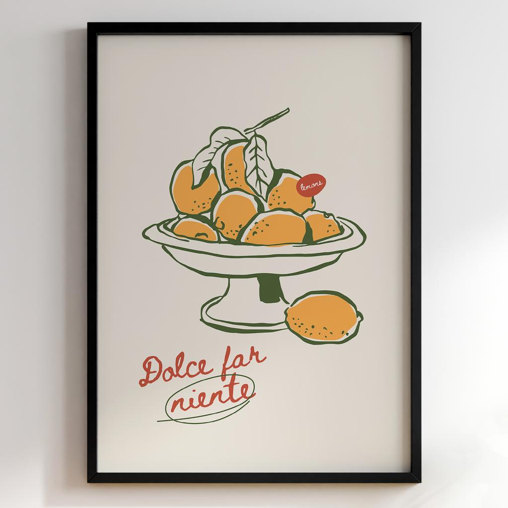 Постер з їжею – стильний постер для кухні