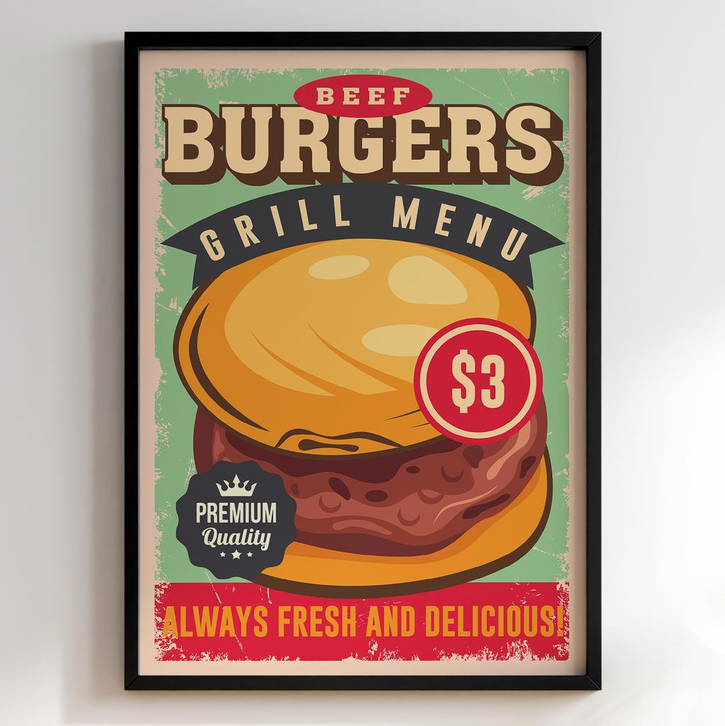 Постер з їжею – стильний постер для кухні