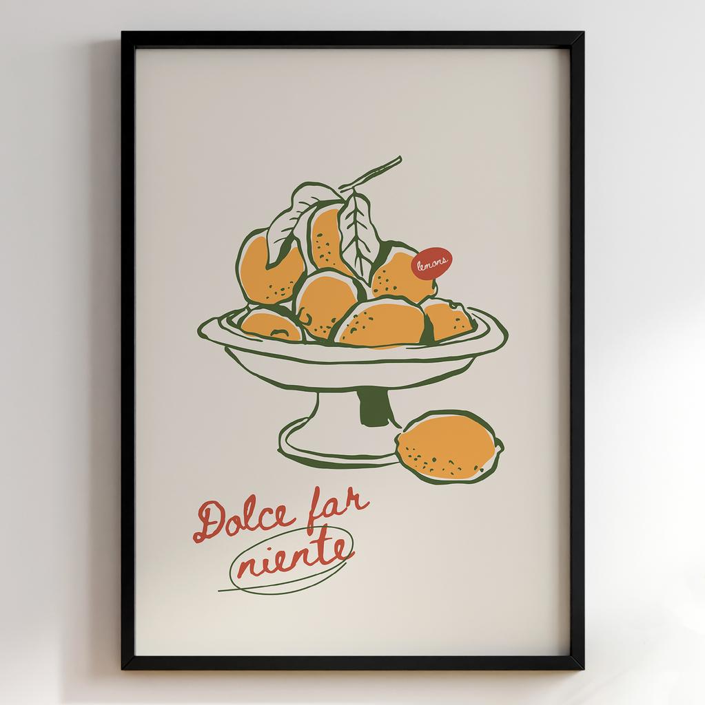 Постер з їжею – стильний постер для кухні