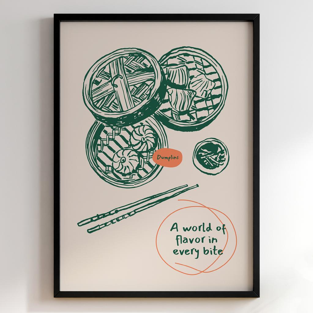 Постер з їжею – стильний постер для кухні