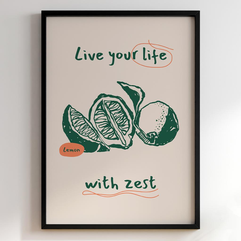 Постер з їжею – стильний постер для кухні