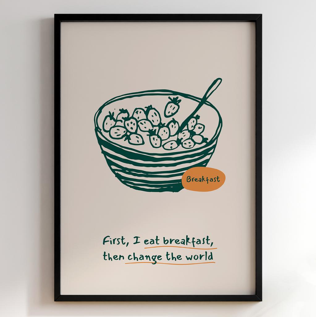 Постер з їжею – стильний постер для кухні