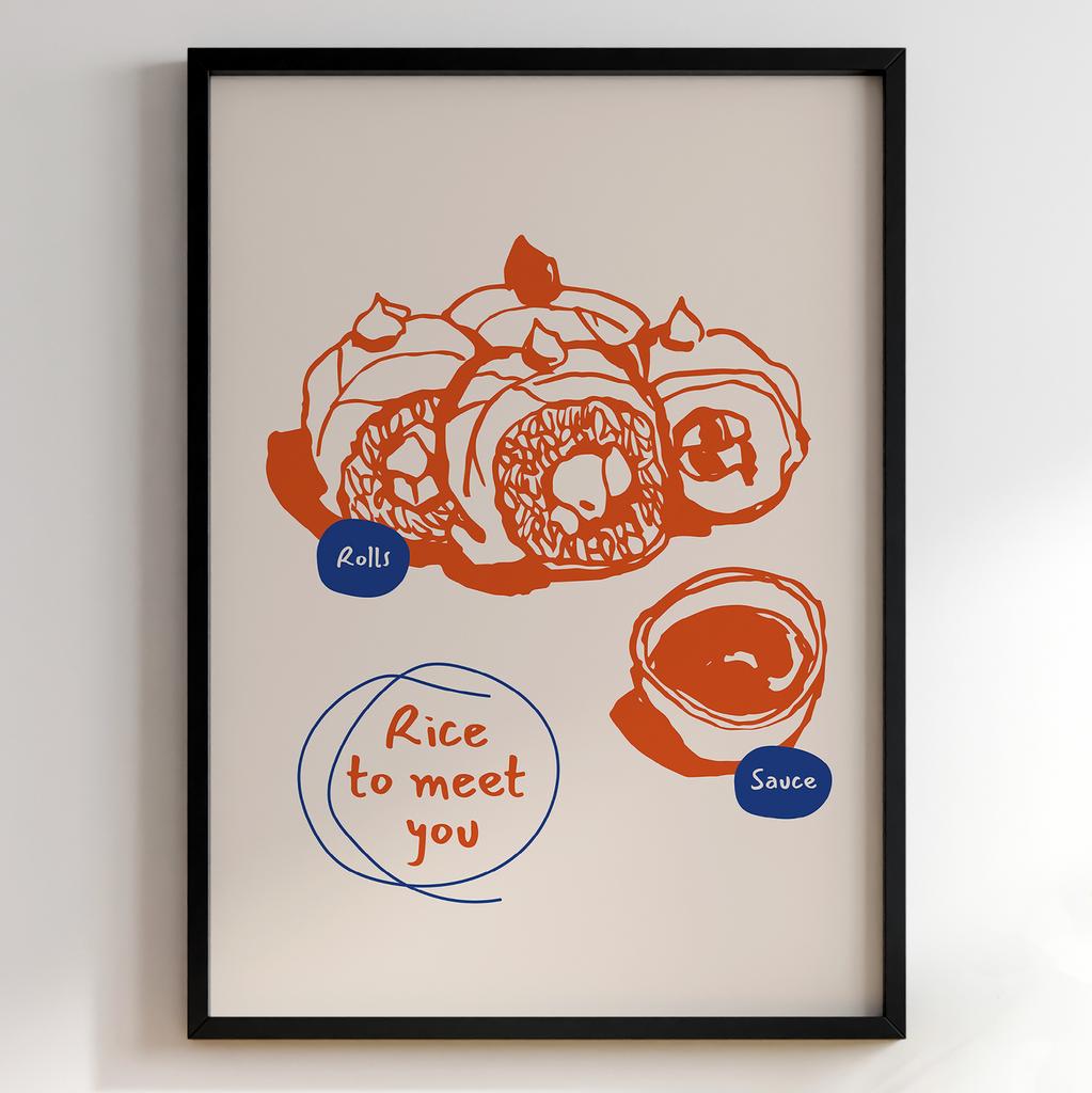 Постер з їжею – стильний постер для кухні