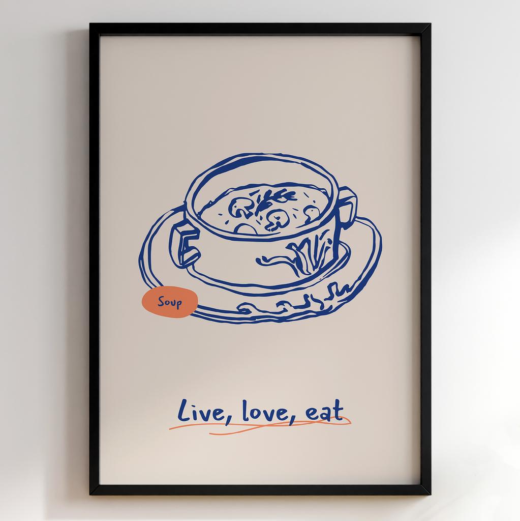 Постер з їжею – стильний постер для кухні