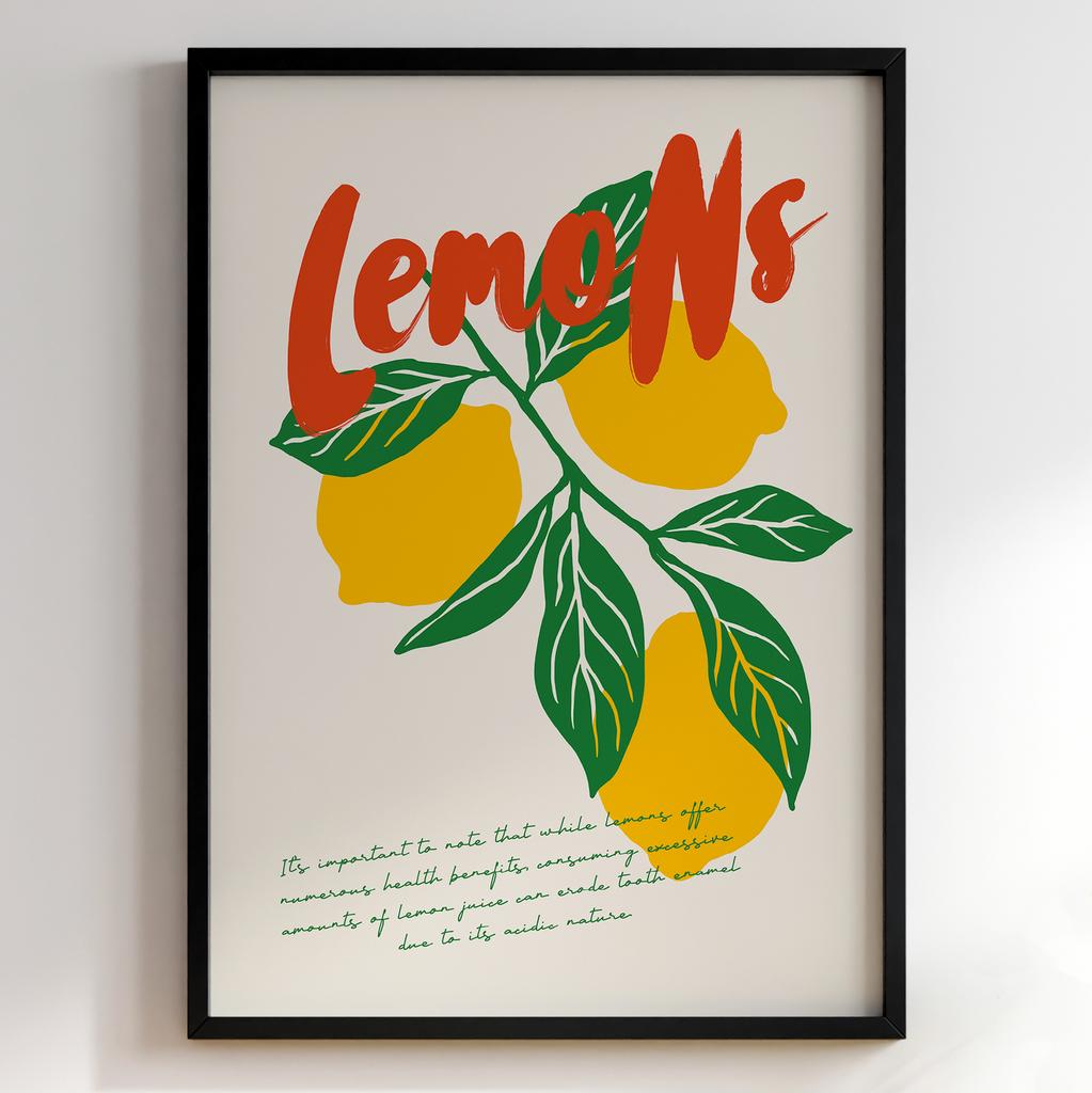 Постер з їжею – стильний постер для кухні