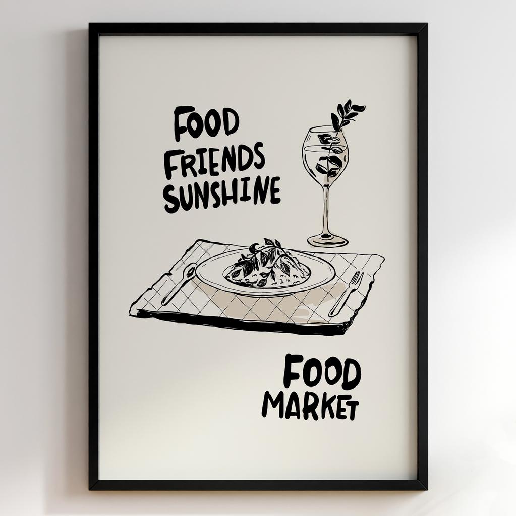 Постер з їжею – стильний постер для кухні