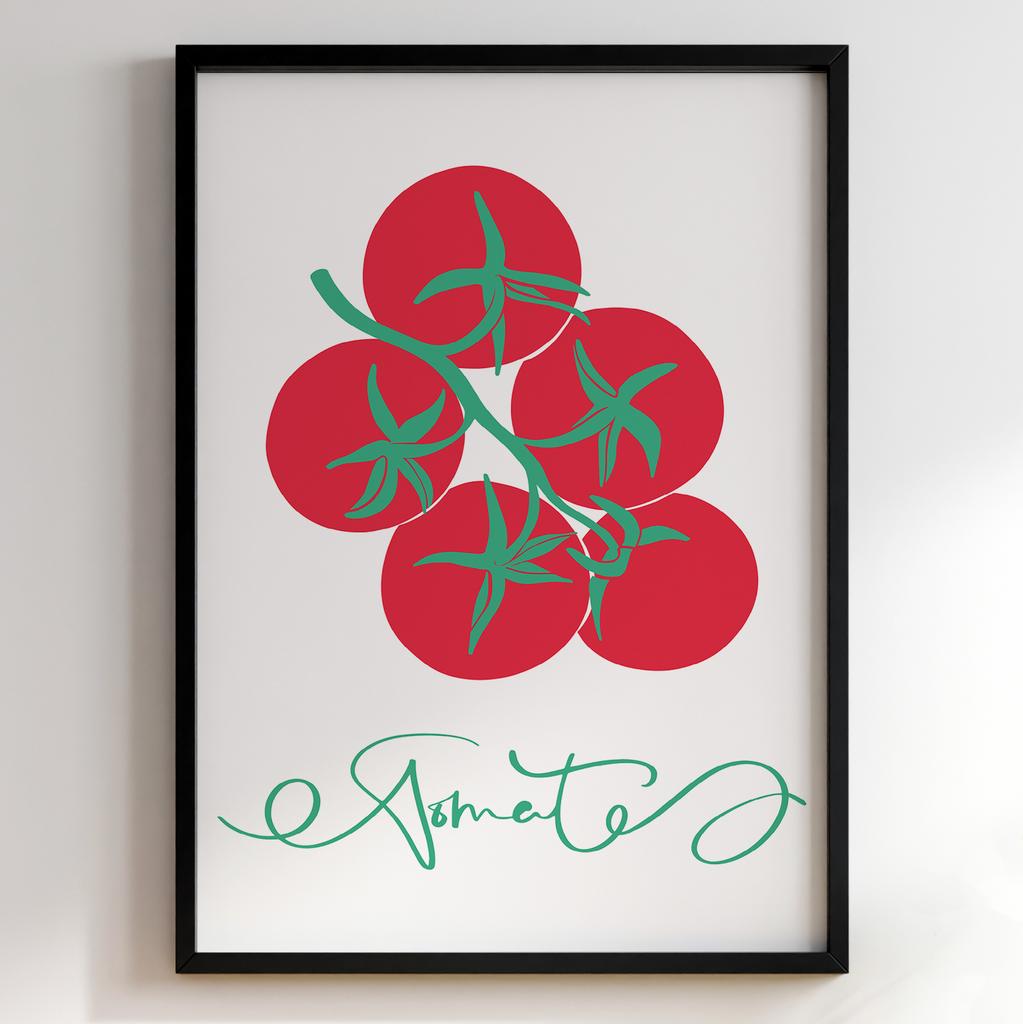 Постер з їжею для кухні та їдальні | Cучасна картина в рамі