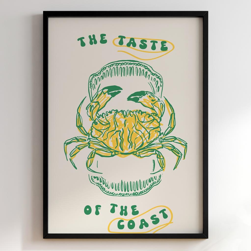 Постер з їжею для кухні та їдальні | Cучасна картина в рамі