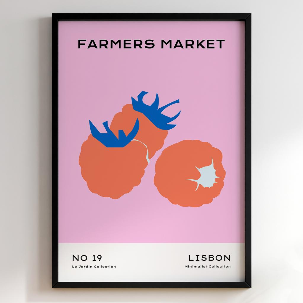 Постер з їжею для кухні та їдальні | Cучасна картина в рамі