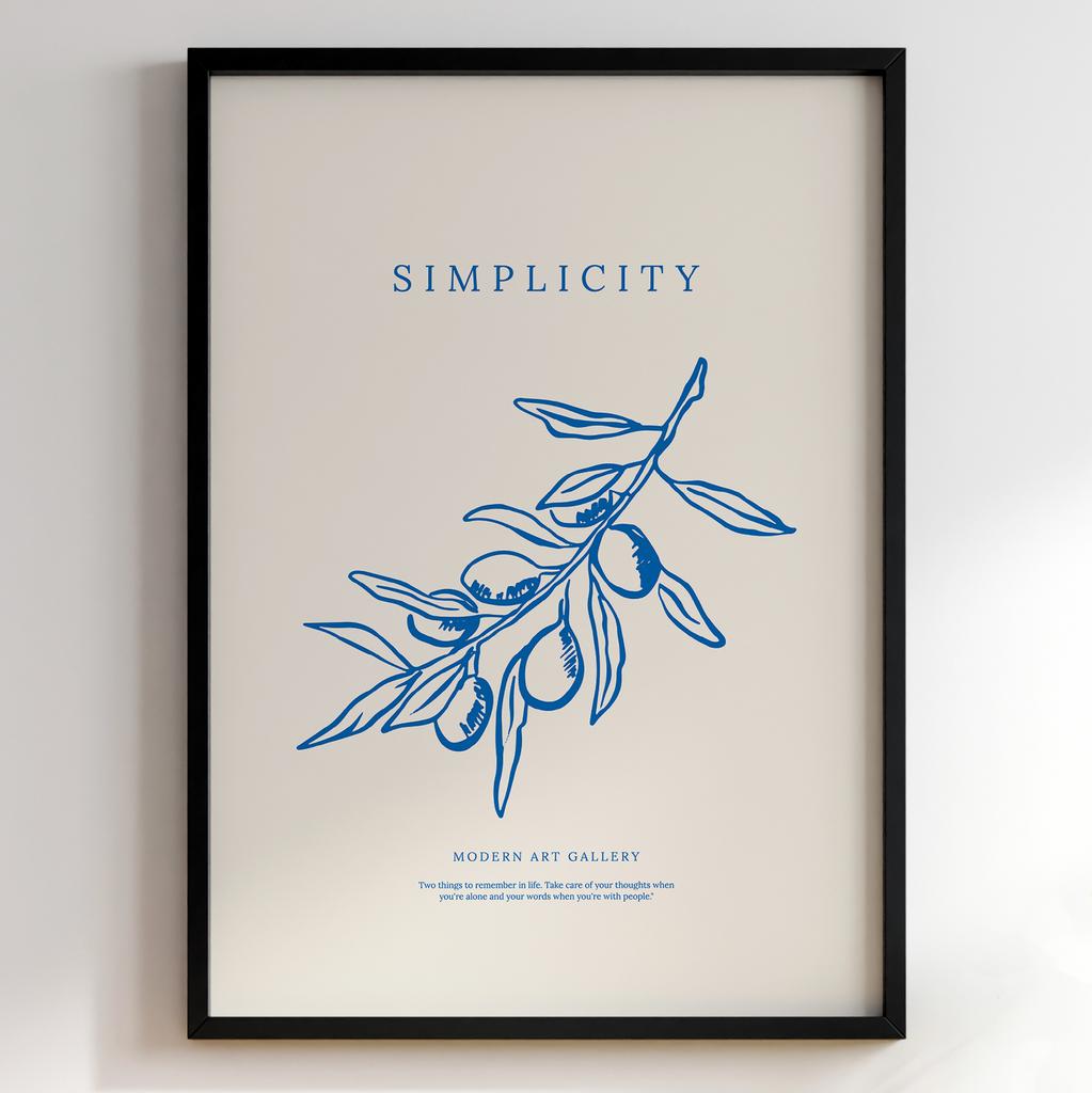 Постер з їжею для кухні та їдальні | Cучасна картина в рамі