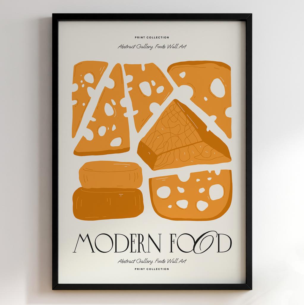 Постер з їжею для кухні та їдальні | Cучасна картина в рамі