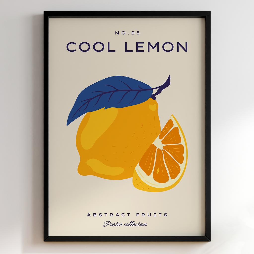 Постер для кухні | Cучасна картина в рамі