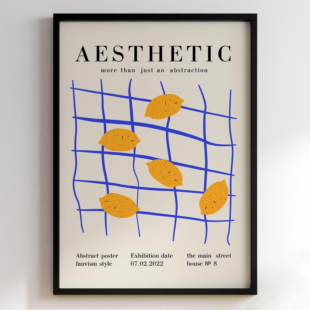 Постер для кухні | Cучасна картина в рамі