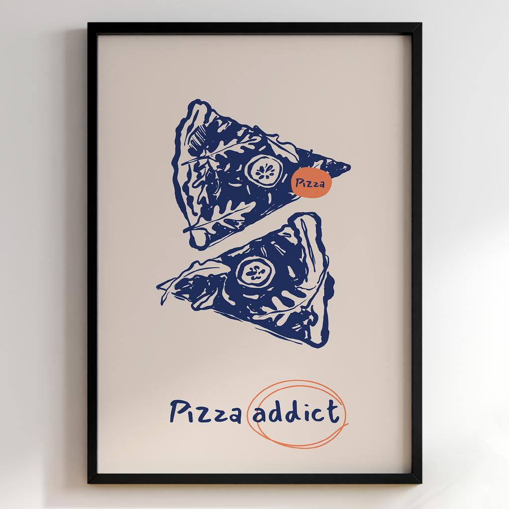 Постер для кухні | Cучасна картина в рамі