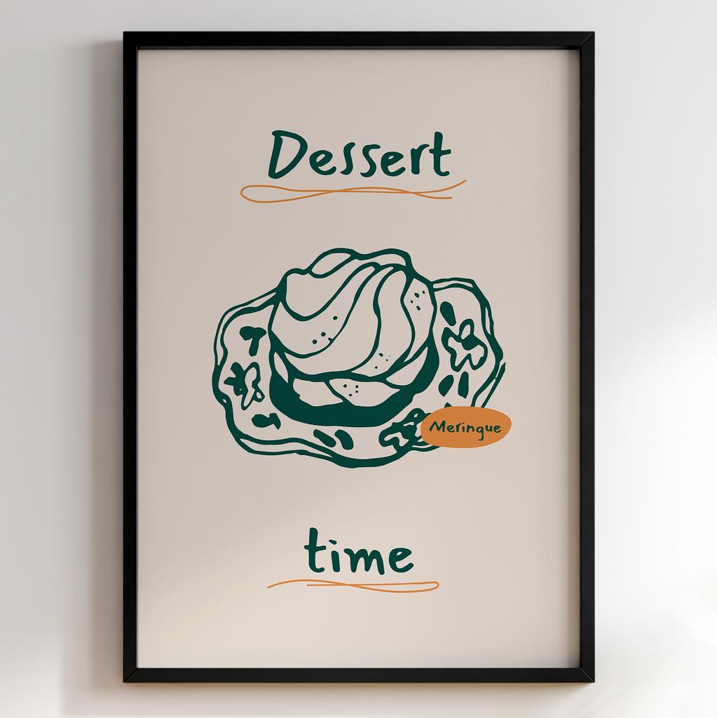 Постер для кухні | Cучасна картина в рамі