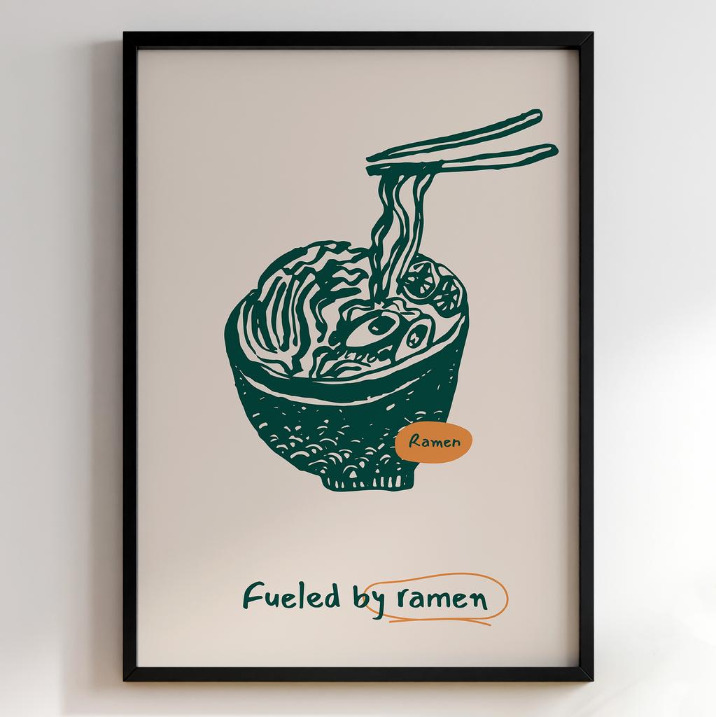 Постер для кухні | Cучасна картина в рамі