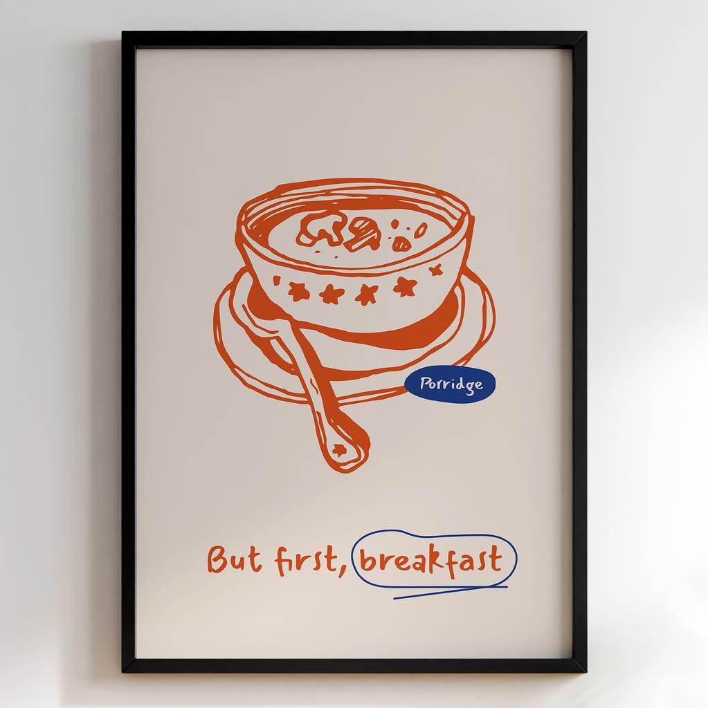 Постер для кухні | Cучасна картина в рамі