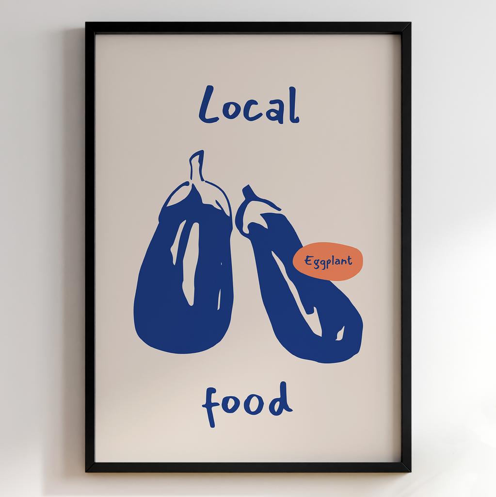 Постер для кухні | Cучасна картина в рамі