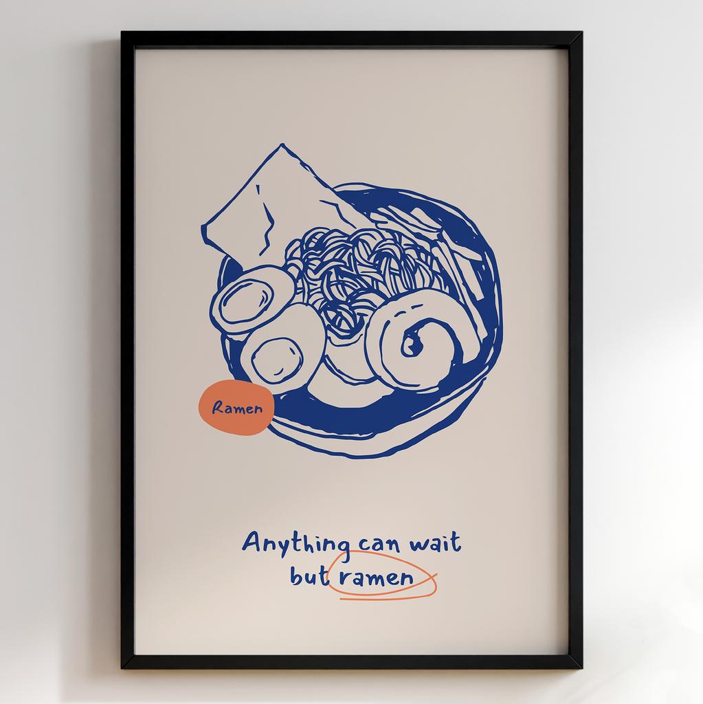 Постер для кухні | Cучасна картина в рамі