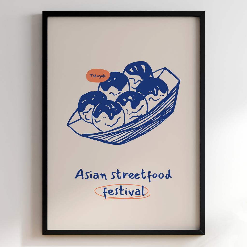 Постер для кухні | Cучасна картина в рамі