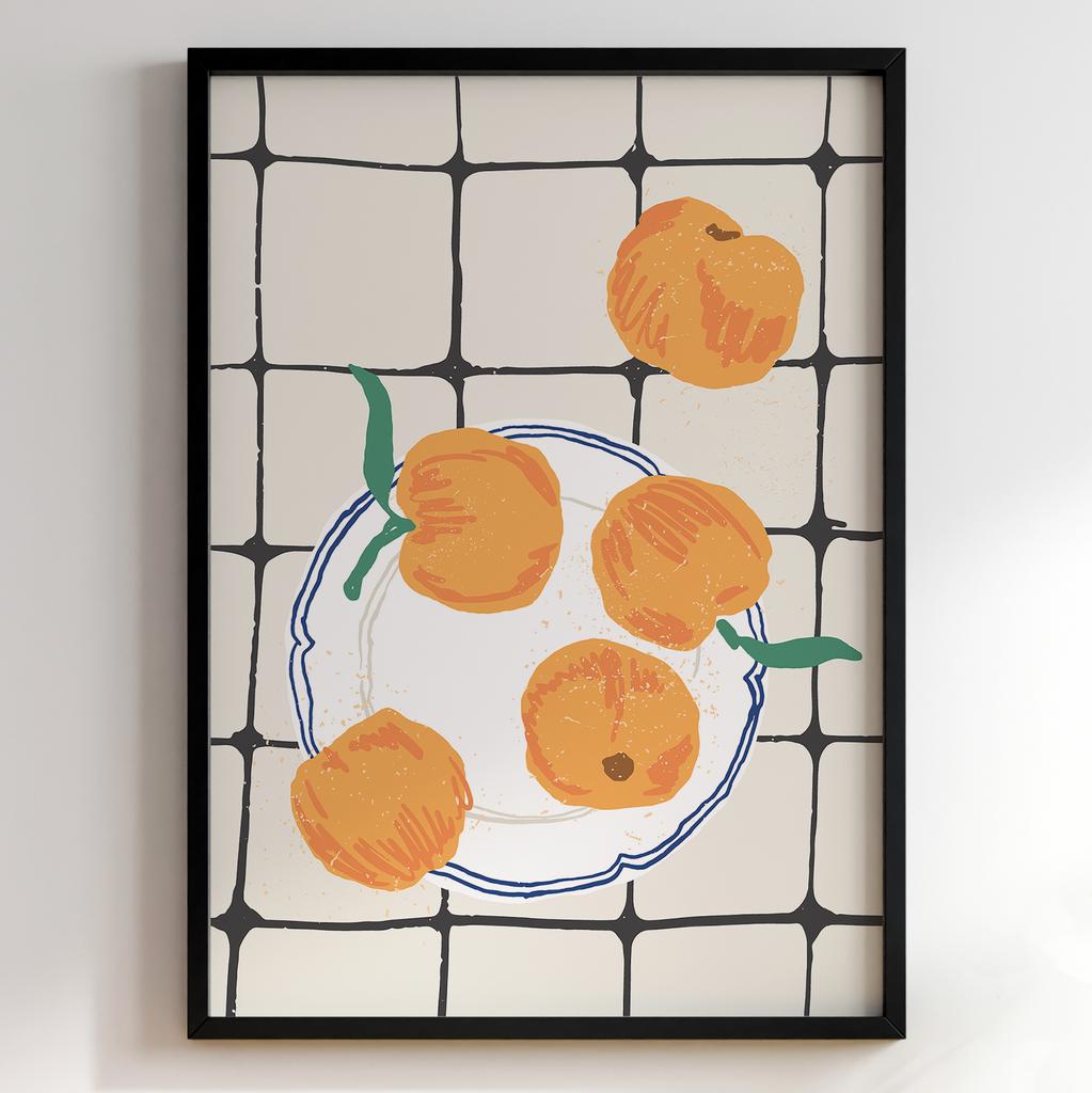 Постер для кухні | Cучасна картина в рамі