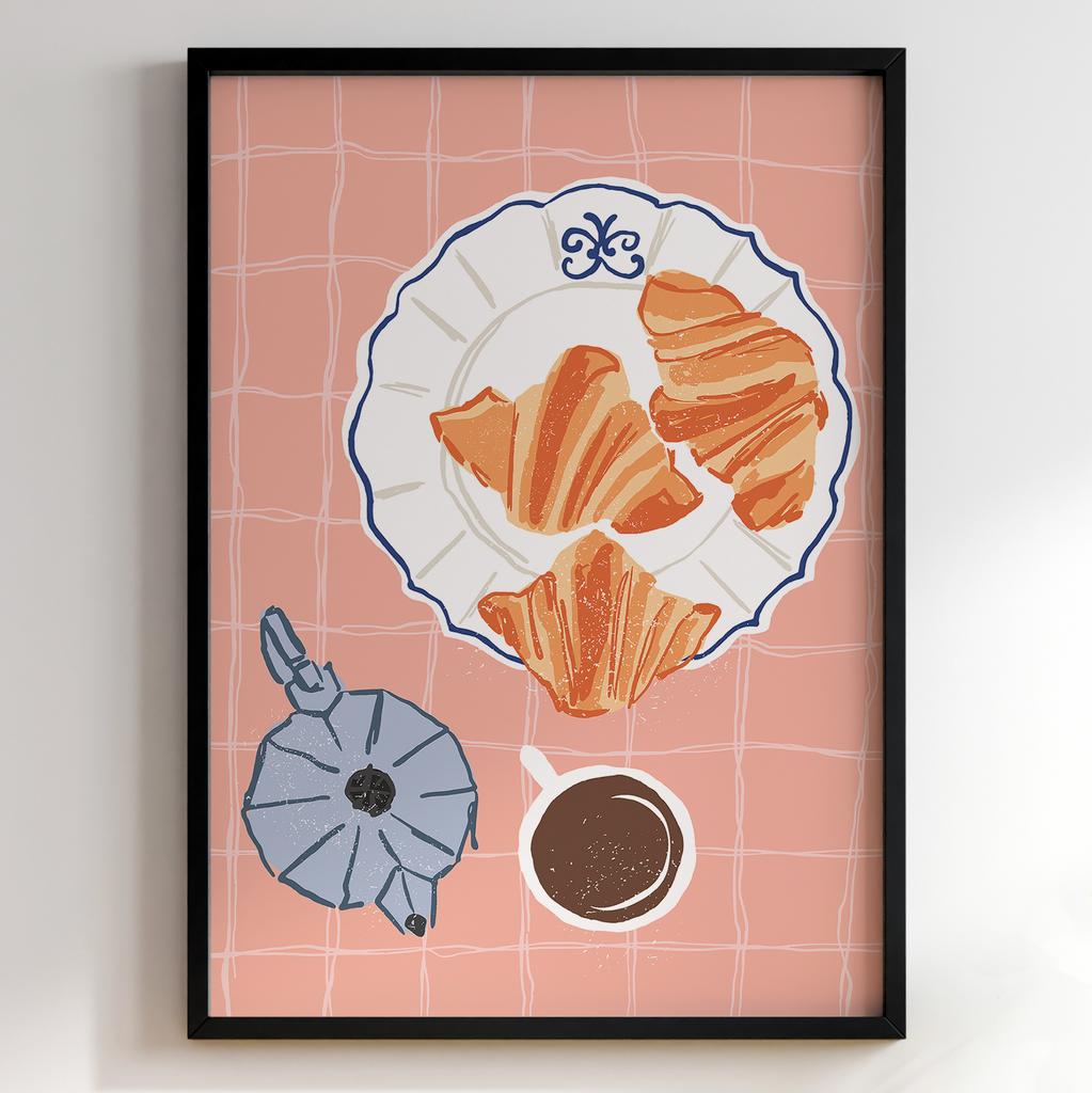 Постер для кухні | Cучасна картина в рамі
