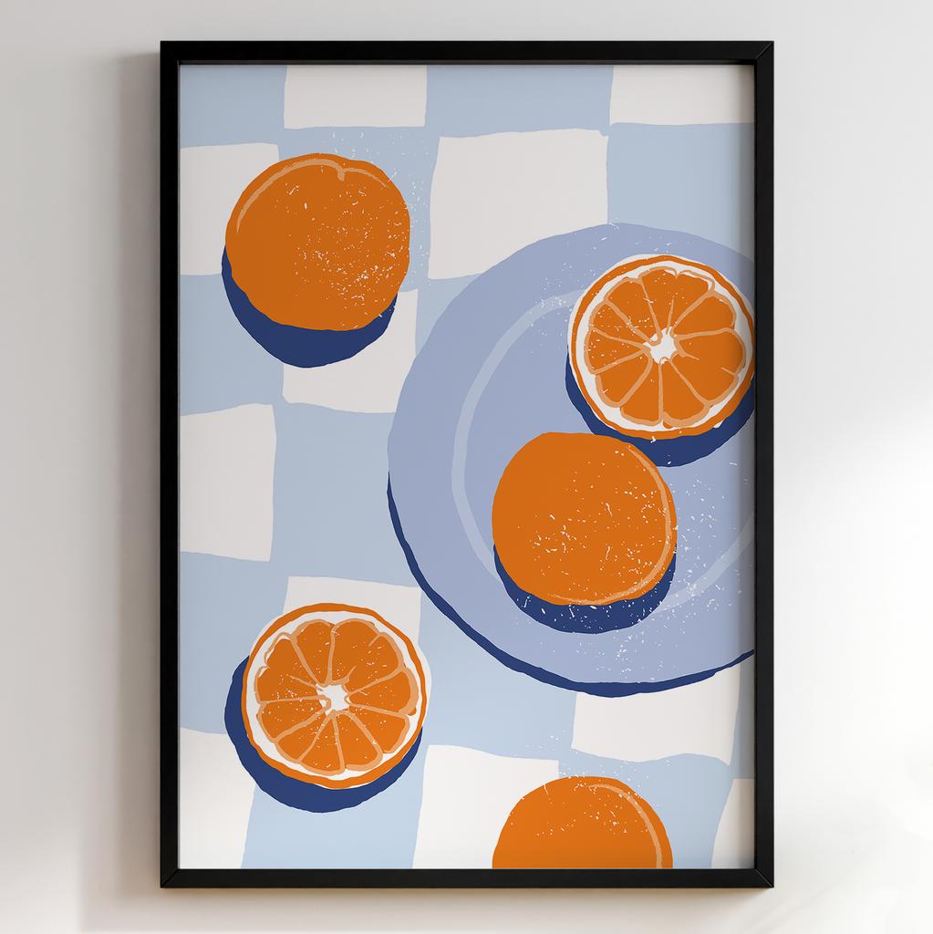 Постер для кухні | Cучасна картина в рамі