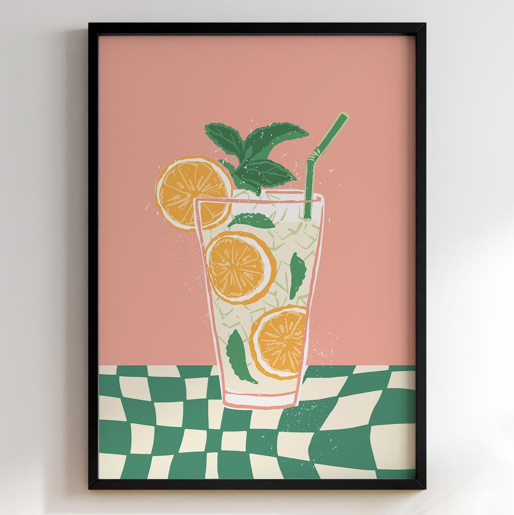 Постер для кухні | Cучасна картина в рамі