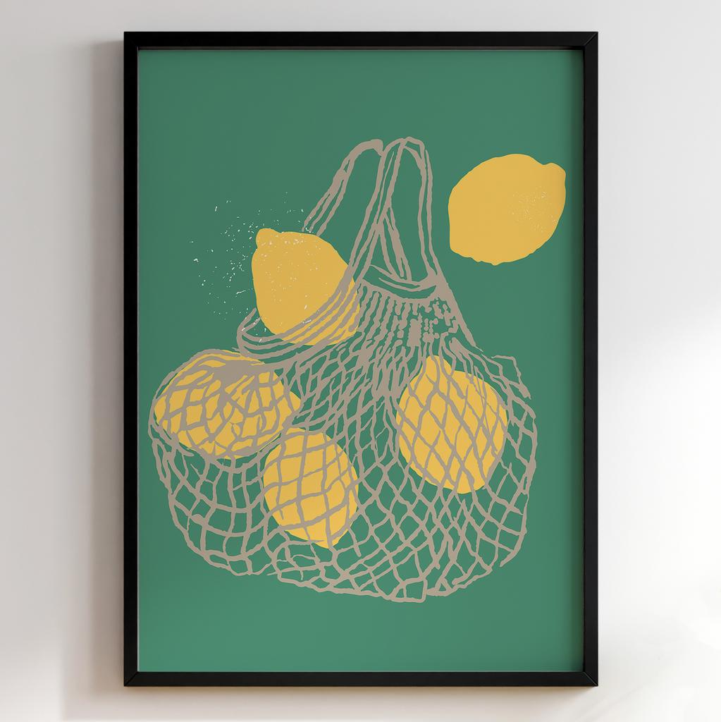 Постер для кухні | Cучасна картина в рамі