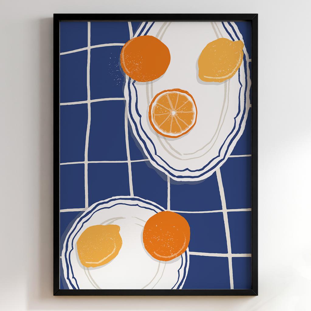 Постер для кухні | Cучасна картина в рамі