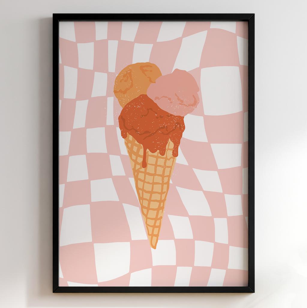 Постер для кухні | Cучасна картина в рамі