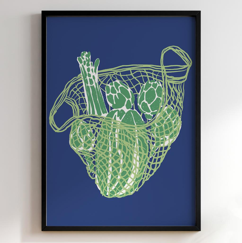 Постер для кухні | Cучасна картина в рамі