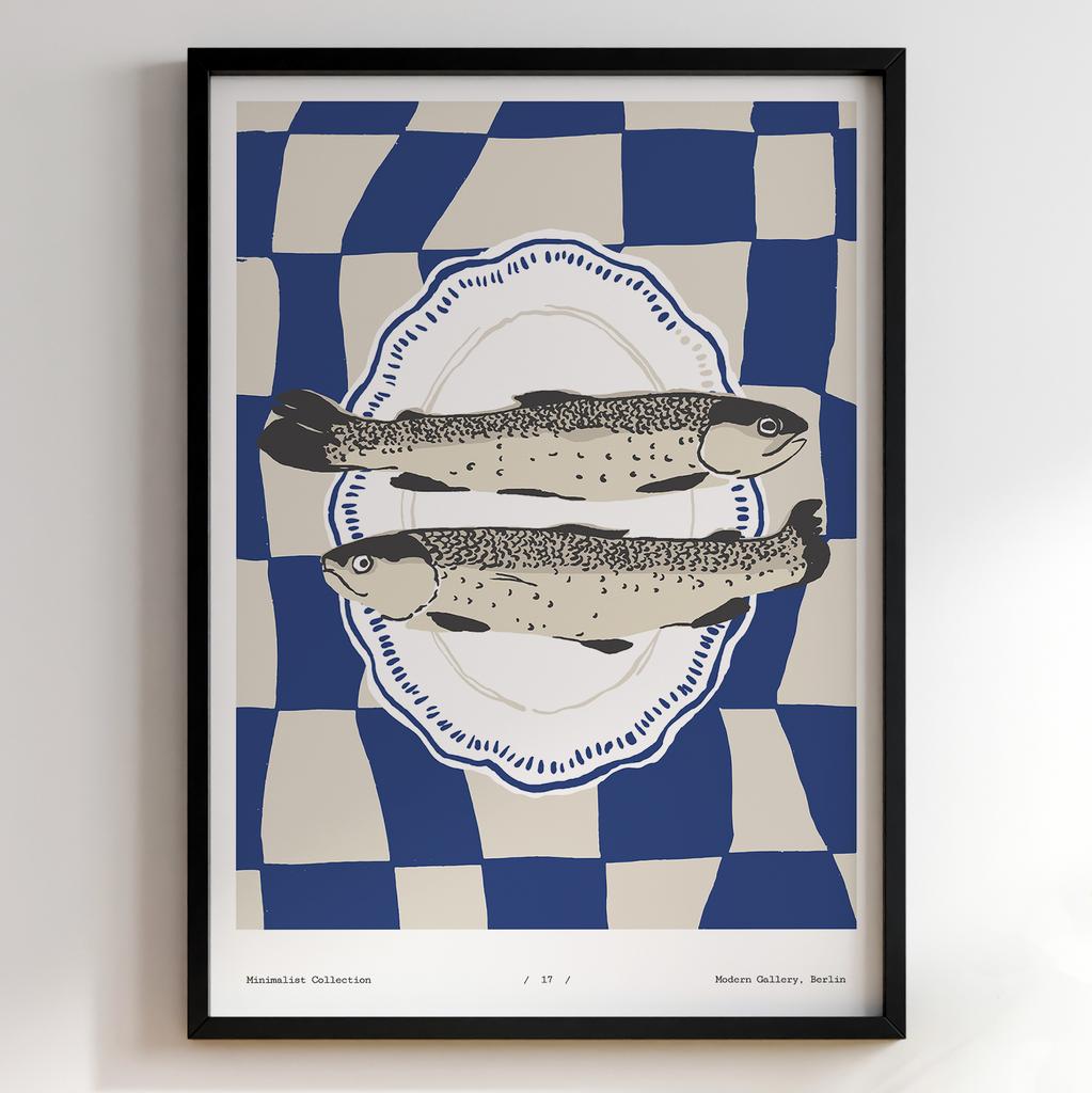 Постер для кухні | Cучасна картина в рамі