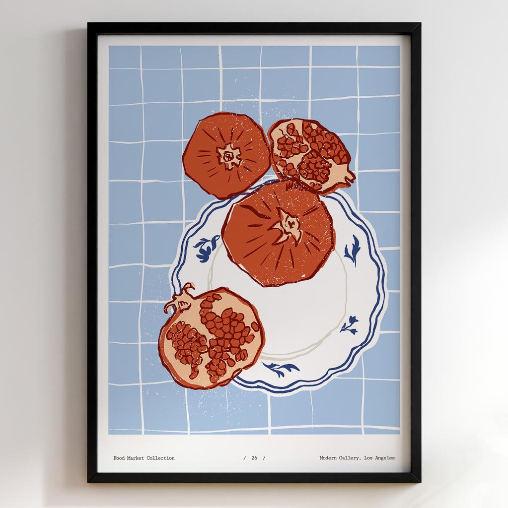 Постер для кухні | Cучасна картина в рамі