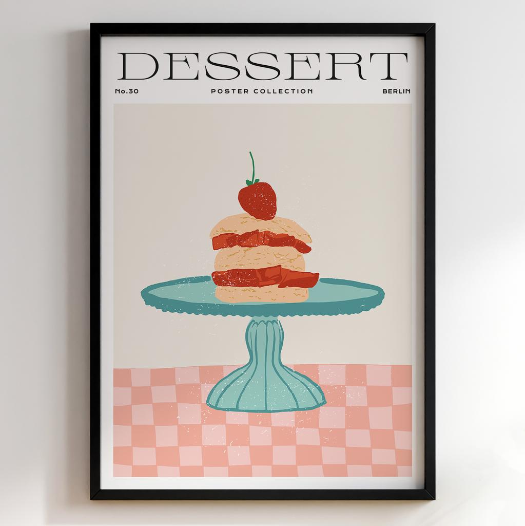 Постер для кухні | Cучасна картина в рамі