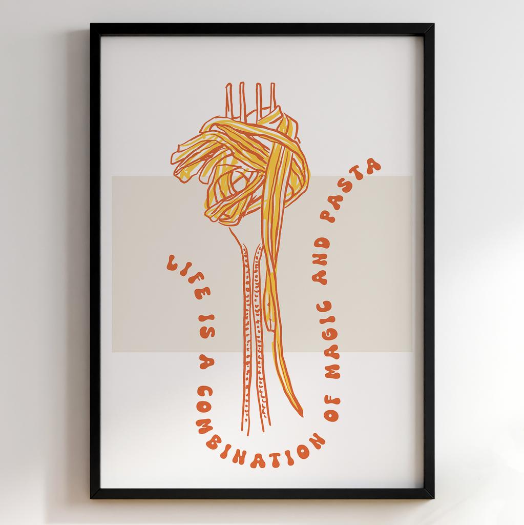 Постер для кухні | Cучасна картина в рамі