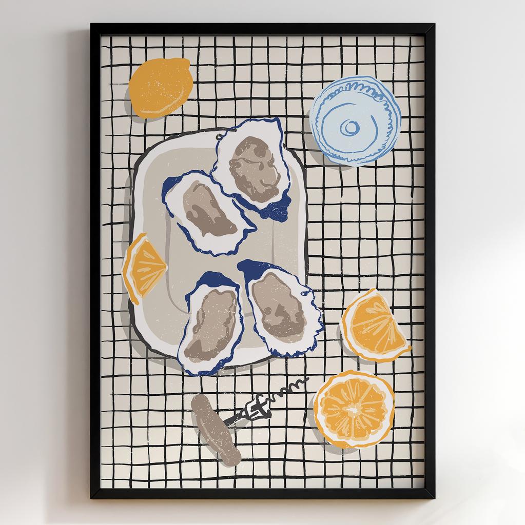 Постер для кухні | Cучасна картина в рамі