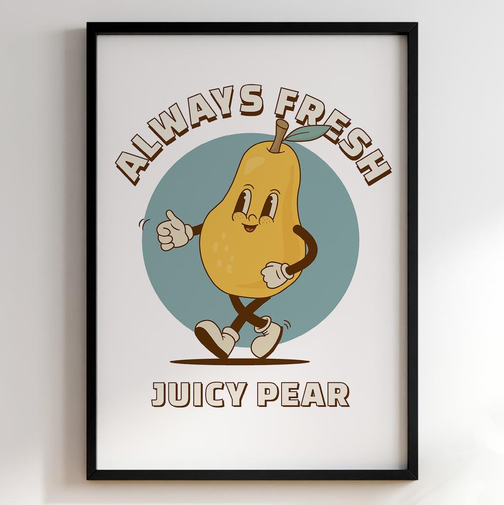 Постер для кухні | Cучасна картина в рамі