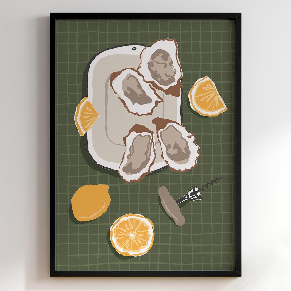 Постер для кухні | Cучасна картина в рамі