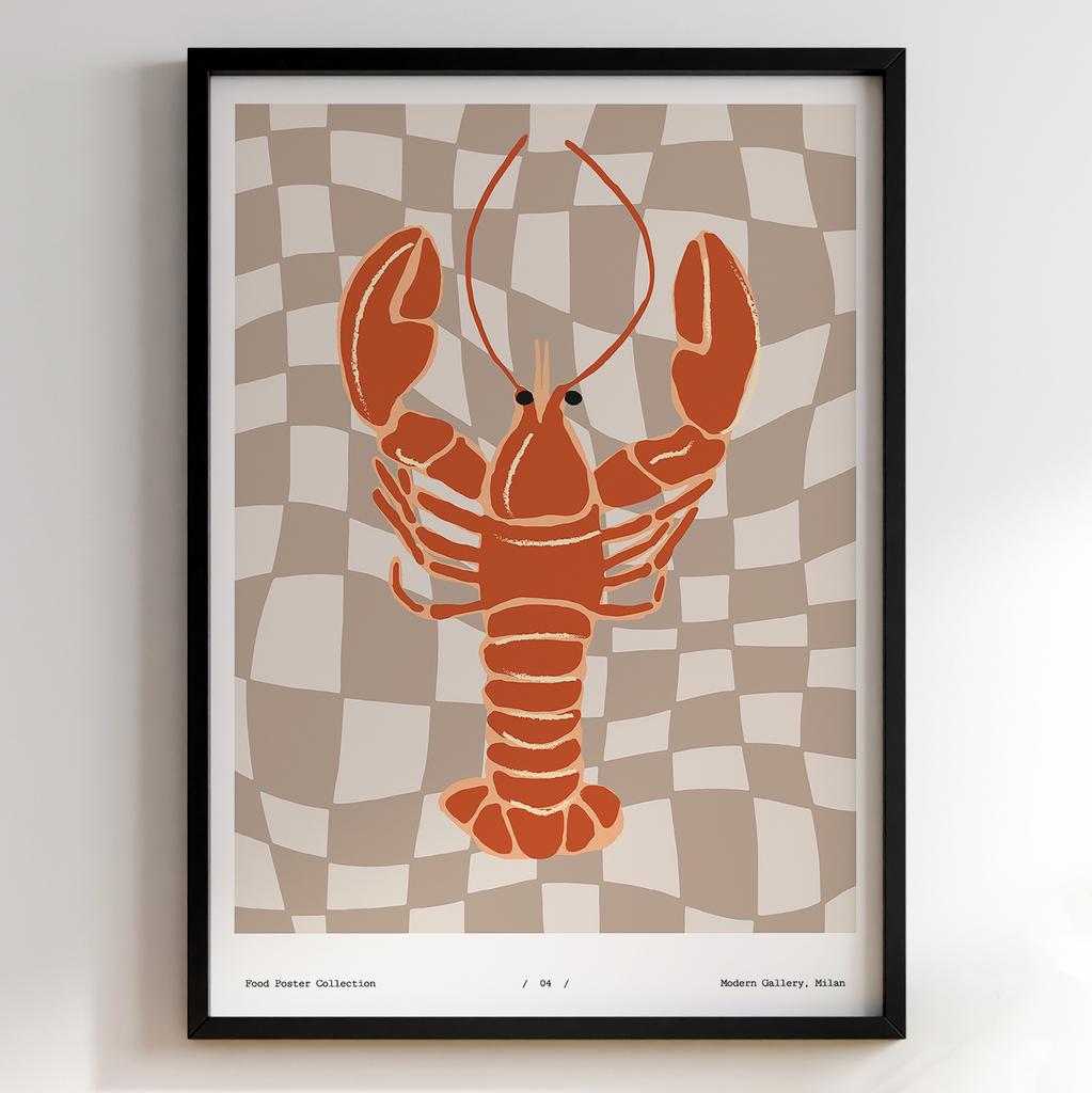 Постер для кухні | Cучасна картина в рамі