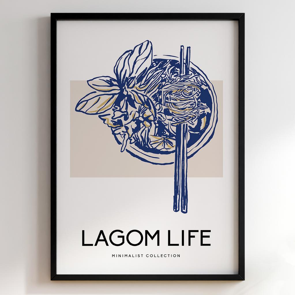 Постер для кухні | Cучасна картина в рамі