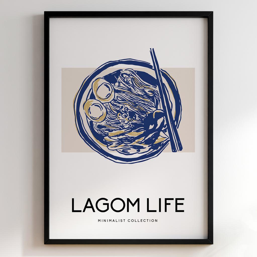 Постер для кухні | Cучасна картина в рамі