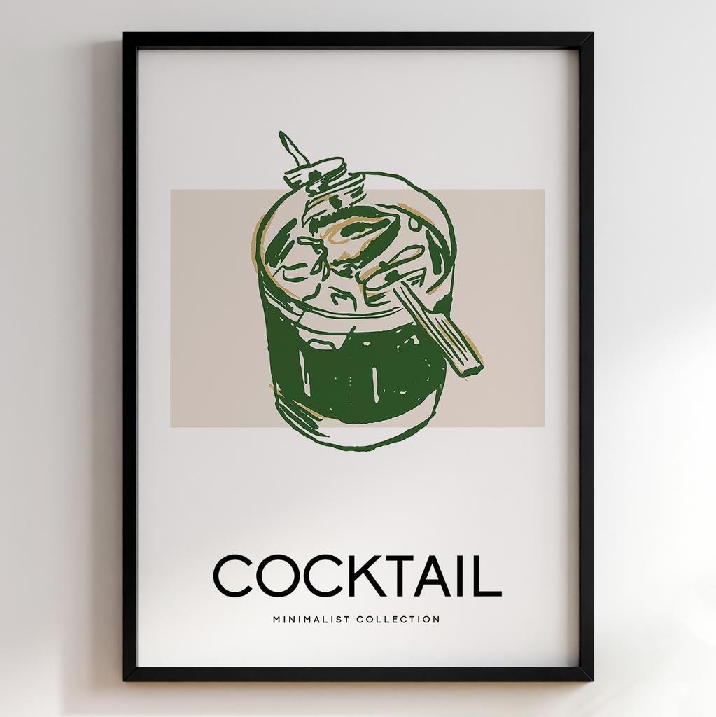 Постер для кухні | Cучасна картина в рамі