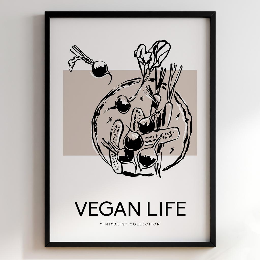 Постер для кухні | Cучасна картина в рамі