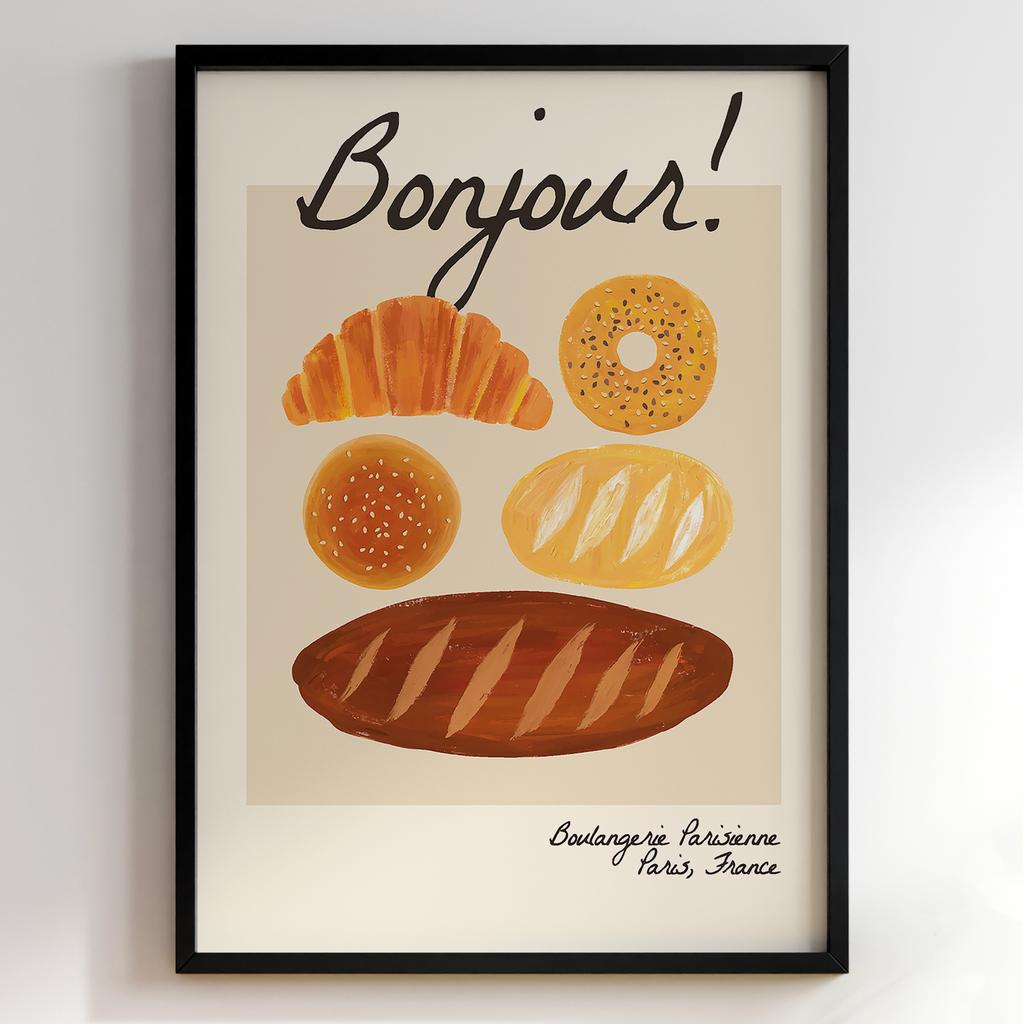 Постер для кухні | Cучасна картина в рамі