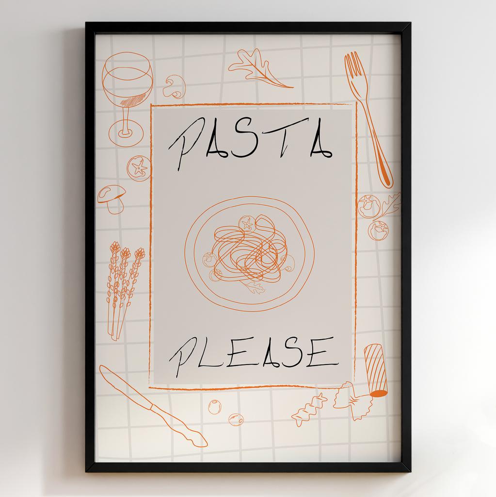 Постер для кухні | Cучасна картина в рамі