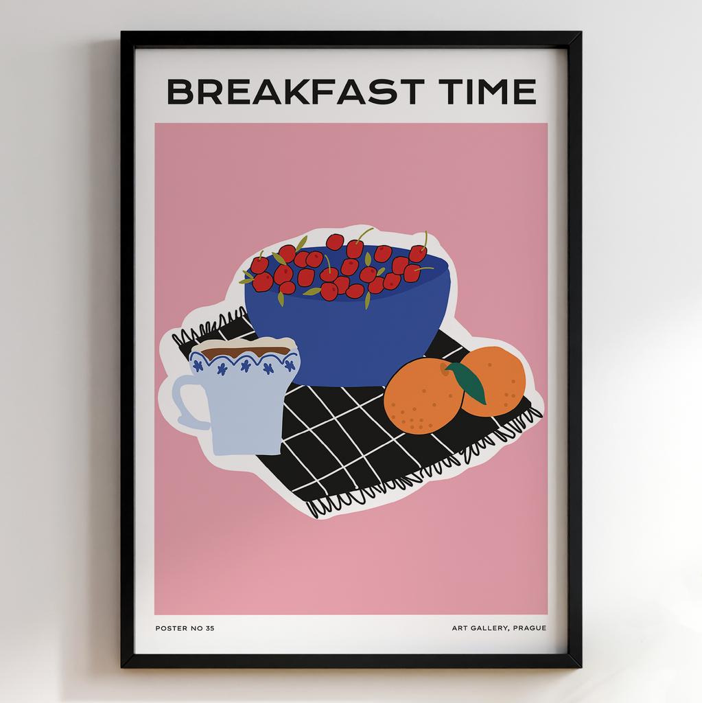 Постер для кухні | Cучасна картина в рамі